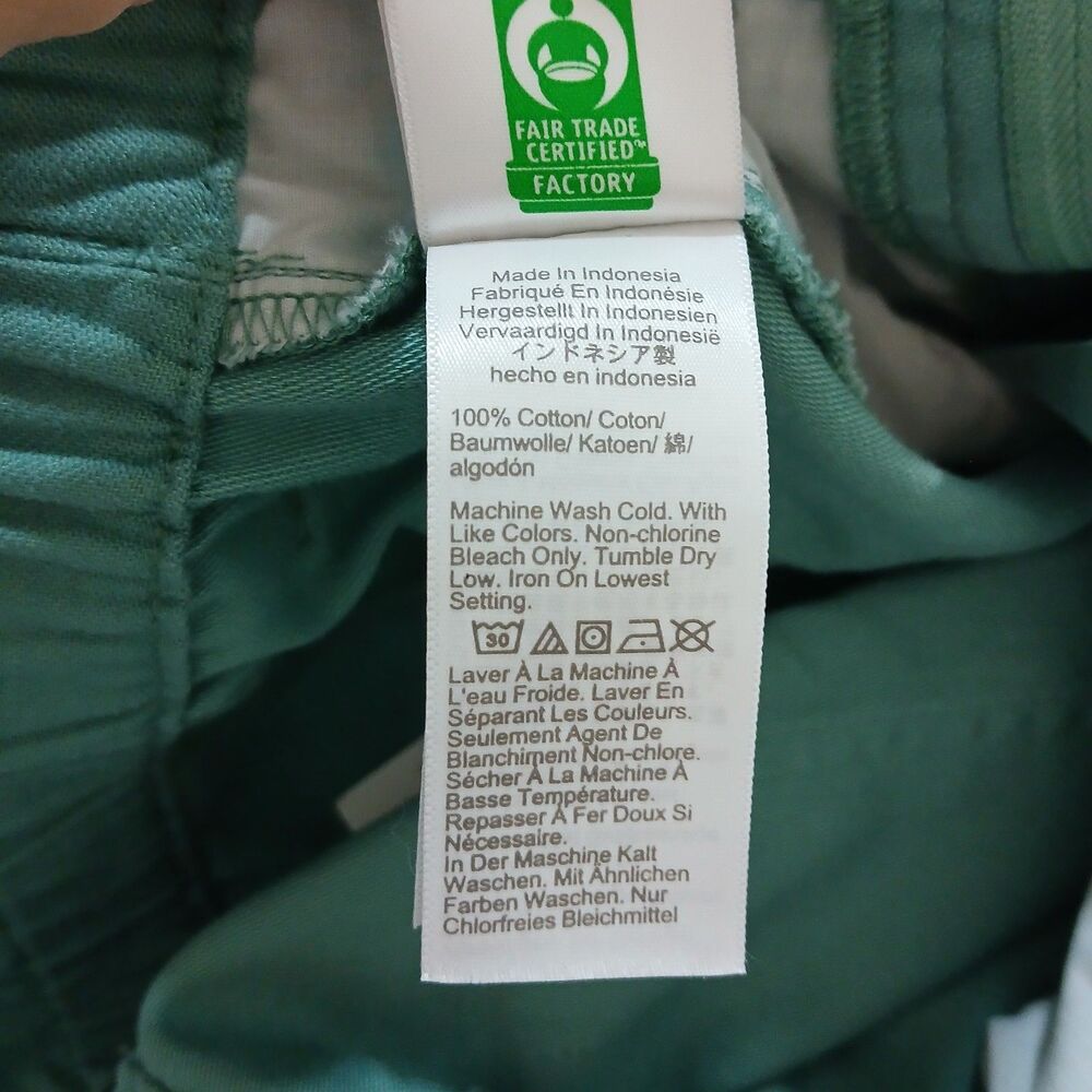 NWT $98 J. Crew  Paperbag Waist Pants Tie Belt Wide Leg Green 2 Preppy Old Money - Picture 15 of 16